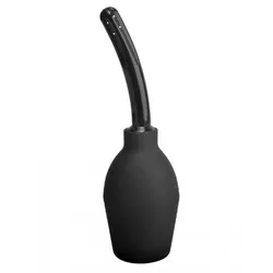 Clean Stream Deluxe Enema Bulb Anal Douches And Enemas, Silicone Black Anal Douches And Enemas