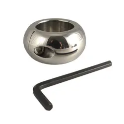 Rimba Silver Ball Stretcher & Dividers, Donut Stainless Steel Ball Stretcher & Dividers 3cm