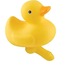 Duck With A Dick Bath And Massage Toy, Novelty Sex Essentials Yellow Rubber Toy for Bath And Massage