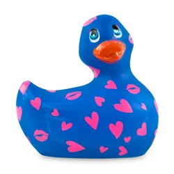 I Rub My Duckie Romance Bath And Massage Toy, Blue PVC Vibrating Bath And Massage Toy