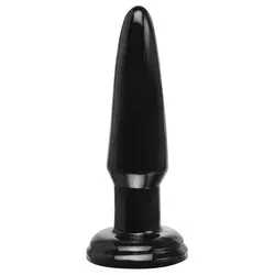 Fetish Fantasy Butt Plug, Beginners Comfort Butt Plug, Premium Black Butt Plug