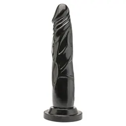 ToyJoy Get Real 7 Inch Realistic Dildo Black, Penis Dildo, Black Realistic Dildos