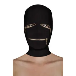 Ouch Extreme Zipper Mask With Eye And Mouth Zipper