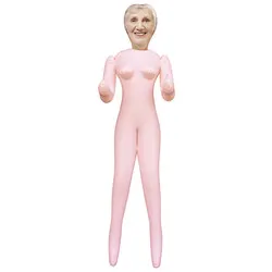 GREEDY GILF BLOW UP Sex DOLLs, Waterproof Plastic Flesh Pink Blow Up Sex Dolls