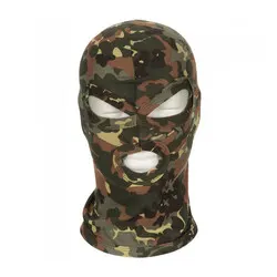 LUX Camouflage Balaclava Bondage Hoods, The Red Cotton Green Bondage Hoods