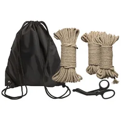 Kink Bind And Tie Initiation 5 Piece Hemp Rope Kit