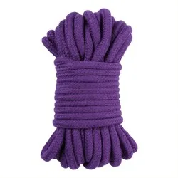 Me You Us Tie Me Up Soft Cotton  Bondage Rope & Tape 10 Metres Purple, Bdsm  Wrist And Ankle Restraints Bondage Rope & Tape, Bed Restraints And Ties Collars And Leads