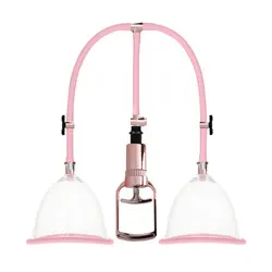 Pumped Breast Pump Medium Rose Gold