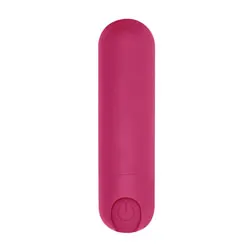 10 speed Rechargeable Bullet Pink Vibrators, Beginners Bondage Female Sex Toys Mini Bullet Vibrators