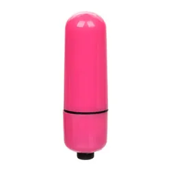 Foil Pack Pink 3-Speed Bullet Vibrator, Mini Bullet Vibrator for Beginner Female Sex Toys and Bondage Play