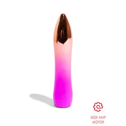 Nu Sensuelle Aluminium 60SX AMP Bullet Vibrator Pink, Beginner's Mini Bullet Vibrator for Female Sex Toys and Bondage Play