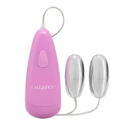 Pocket Exotics Waterproof Double Silver Bullets Vibrators, Beginners Waterproof Bondage Female Sex Toys Mini Bullet Vibrators