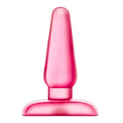 B YOURS ECLIPSE ANAL PLEASER BUTT PLUG MEDIUM PINK Gay Classic Butt Plug Bondage Sex Toys, PVC Male Prostate Classic Butt Plug Gay Sex Toys for Beginners