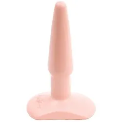 CLASSIC SMOOTH BUTT PLUG SMALL FLESH PINK Anal Dildos Gay Classic Butt Plug Bondage Sex Toys, PVC Classic Butt Plug Gay Sex Toys for Beginners