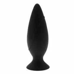 MOJO SPADES LARGE BLACK Anal Gay Classic BUTT PLUG Bondage Sex Toys, Silicone Large Classic Butt Plug Gay Sex Toys for Beginners