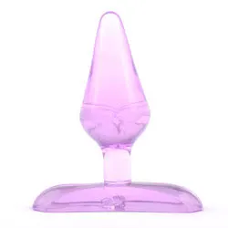 Purple Mini Anal Plug Beginners BDSM Anal Sex Toys, Beginners Butt Plug for Beginners Bondage Toys