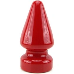 Red Boy The Challenge Anal Vibrator Butt Plug, Premium Silicone Classic Vibrator Butt Plug