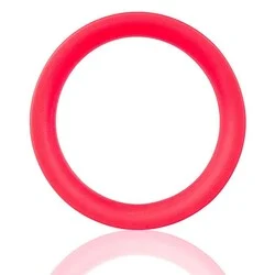 Screaming O RingO Pro LG Red Classic Cock Ring, Silicone And Rubber Red Classic Cock Rings