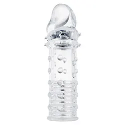 ToyJoy Power Stud Classic Cock Sleeves, Jelly Clear Classic Cock Sleeves Penis Extensions And Stretchers