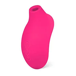 Lelo Sona 2 Cerise Clitoral Vibrator Pink, Beginner Clitorial Vibrator, Waterproof Suction Toy