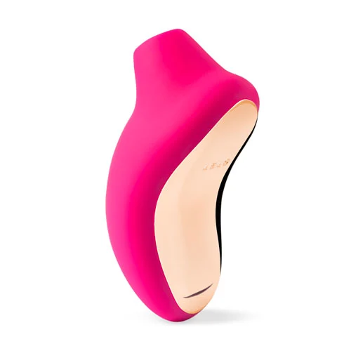 Lelo Sona Cruise Sonic Clitoral Massager Cerise Pink, Beginner Clitorial Vibrators, Waterproof Suction Mini Vibrator