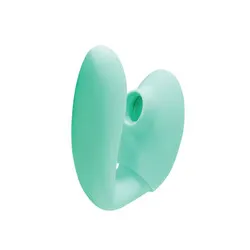 Xocoon Foreplay Enhancer Mini Suction Couples Vibrators, Waterproof Silicone Green Clitorial Couples Vibrators Bondage Toys for Beginners