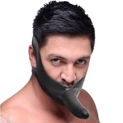 Face Strap On And Mouth Gag, Master Series Dildo Gags And Harness