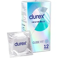 Durex Invisible Extra Sensitive Condoms 12 Pack, Latex Durex Thin Condoms