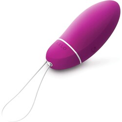 Lelo Luna Smart Bead Deep Rose Remote Control Vibrating Anal Love Egg, Mini Couples Premium Love Eggs