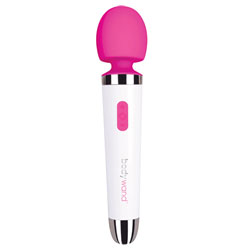 Bodywand Aqua Silicone Classic Vibrators, Waterproof Pink Classic Vibrators