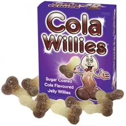 Sugar-Coated Cola Flavoured Jelly Willies Edible Treats, Spencer and Fleetwood Sex Essentials Edible Treats for Playful Moments