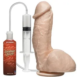Ejaculating Realistic Penis Dildo with Suction Cup, Ideal Anal and Beginner Friendly Dildo