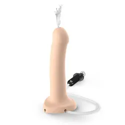 Large Ejaculating Dildos, Strap On Me Silicone Squirting Cum Dildo for Strap On Dildos and Pegging Strap Ons