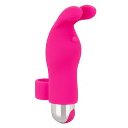 Intimate Play Pink Rechargeable Bunny Finger Rabbit Vibrators, Mini and Clitorial Rabbit Vibrators for Couples