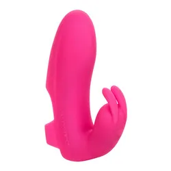 Marvelous Pleaser Rabbit Finger Vibrator, BDSM Clitorial Vibrators for Beginners Bondage Toys, Mini Rabbit Vibrators with Clitorial Stimulation