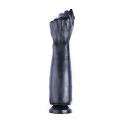 Fist Impact Long Deep Hold Fist Dildo, Large Realistic Black Dildos for Fisting