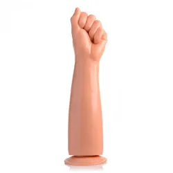 Master Series Clenched Fist Dildo, Large Non Realistic Fisting Dildos for Gay Anal Sex Toys and Gay Butt Plugs