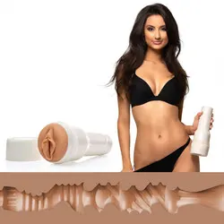 ELIZA IBARRA ETHEREAL TEXTURE FLESHLIGHT GIRLS Blow Job MASTURBATOR Toys, Realistic Feel Flesh Brown Pocket Pussy Fleshlight Masturbators