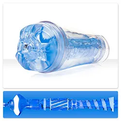 FLESHLIGHT FLIGHT COMMANDER Blow Job MASTURBATOR Toys, Realistic Feel Blue Pocket Pussy Fleshlight Masturbators