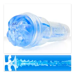 FLESHLIGHT TURBO THRUST BLUE Blow Job Masturbator Toys, Realistic Feel Pocket Pussy Fleshlight Masturbators