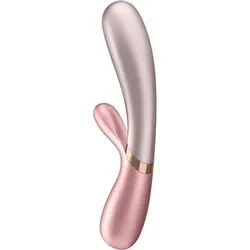 Satisfyer Hot Lover Warming Pink App Controlled Vibrators, Silicone Waterproof Innovative App Controlled Vibrators