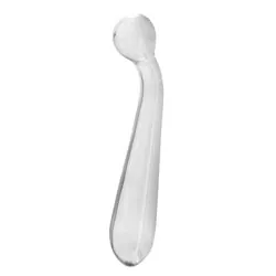 NS Novelties Clear Glass Dildos, CRYSTAL PREMIUM GLASS GWAND DILDO