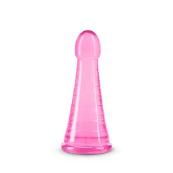 NS Novelties Pink Glass DILDO, FANTASIA PHOENIX TAPERED Glass DILDO