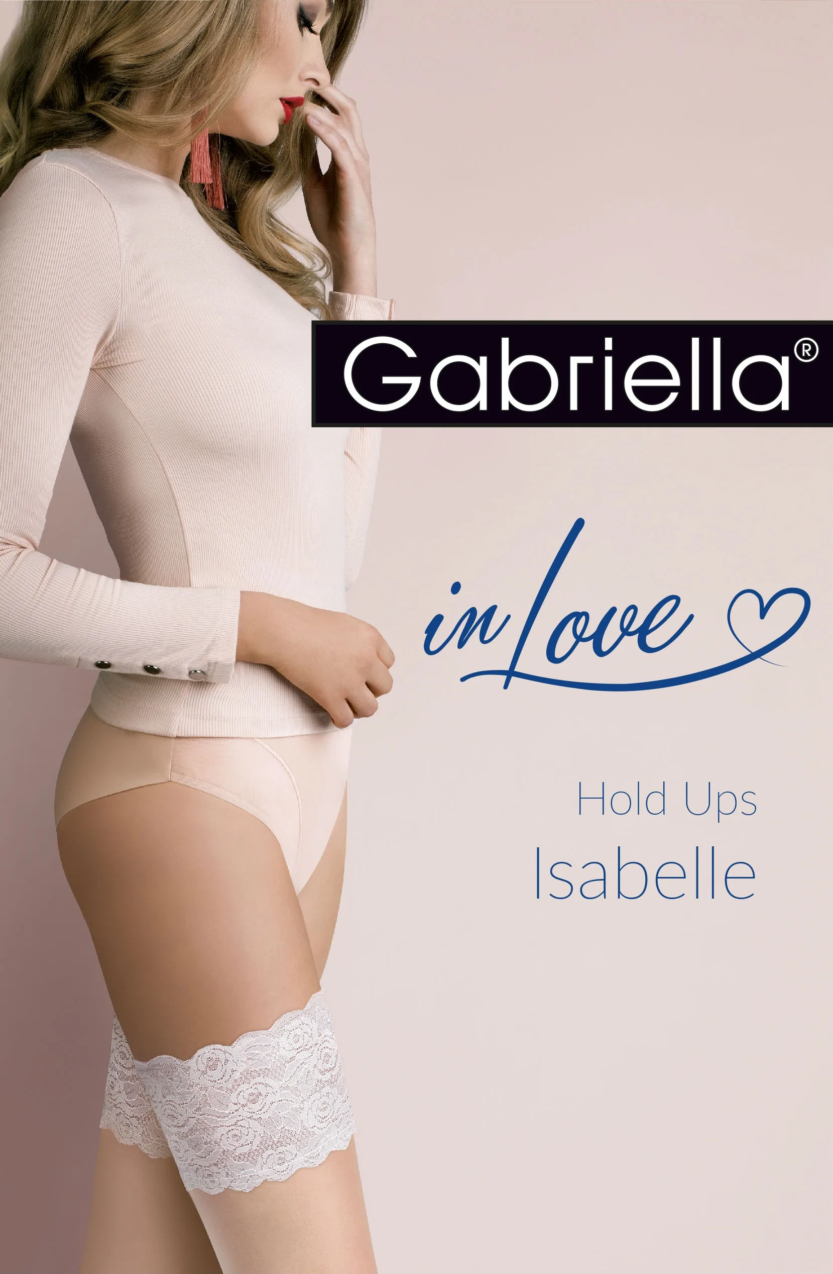 Gabriella Isabelle Hold Ups Natural Blue