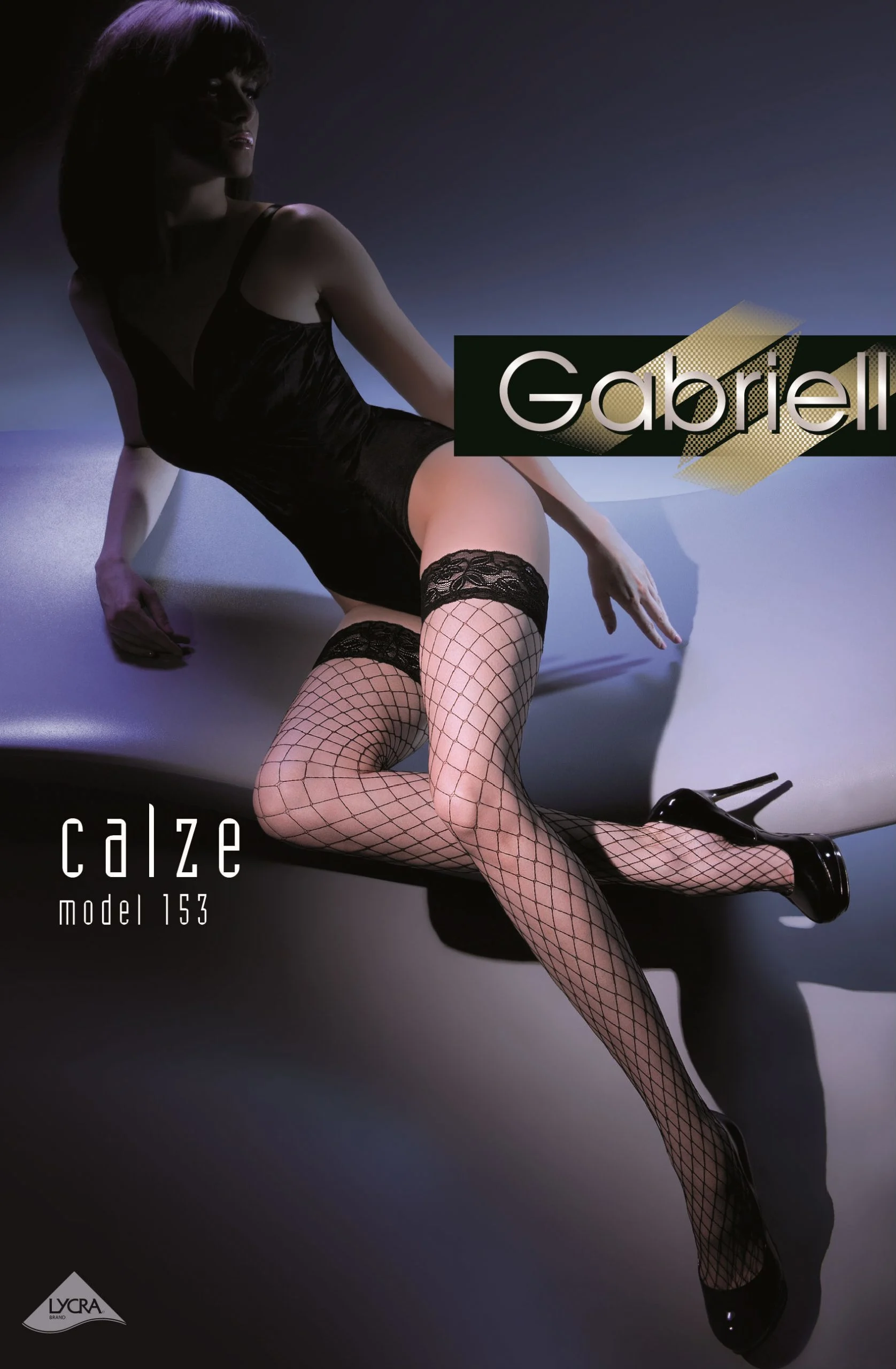 Gabriella Kabaretta Calze 153 222 Hold Ups Black