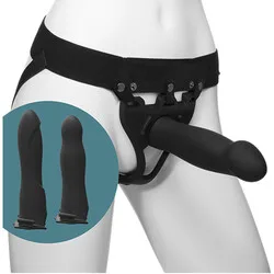 Body Extensions Be Ready Strap On Hollow Cock Sleeve Extension Dildo