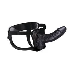 Erection Assistant Hollow Strap On 8.5 Inch Dildo, Cock Sleeve Strap Ons Dildo, Strap On Harnesses and Pegging