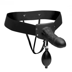 Master Series Pumper Inflatable Hollow Strap On Dildo, Penis Extenders And Stretchers, Pegging Strap Ons Dildo Harnesses