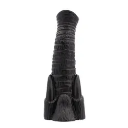 Animhole Djumbo Black Large Big Dildos, Waterproof Vinyl Non Realistic Large Big Dildos