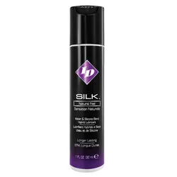 ID Silk Natural Feel Lubricants And Oils, Water Based Lubricant And Oils 1floz 30mls